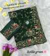 JK 264 Soft Chiffon Pitta Work Saree Wholesale Clothing Suppliers In Mumbai
